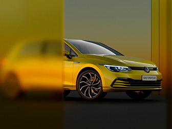 Volkswagen Golf Sportline: 260€/mês* com entrega imediata.
