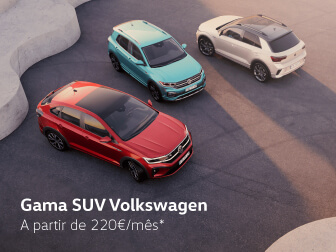 Gama SUV Volkswagen para entrega imediata